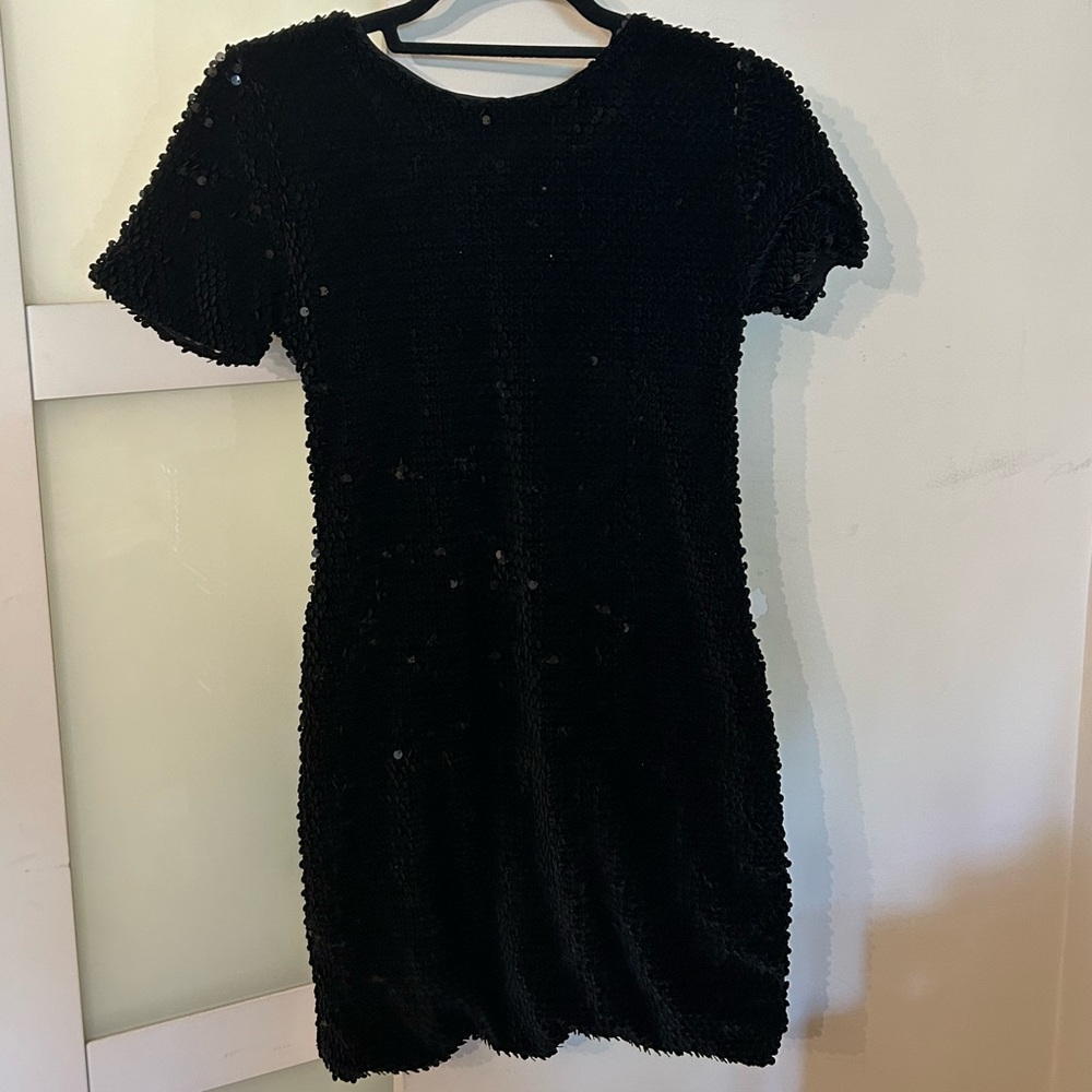 Sequins top shop dress